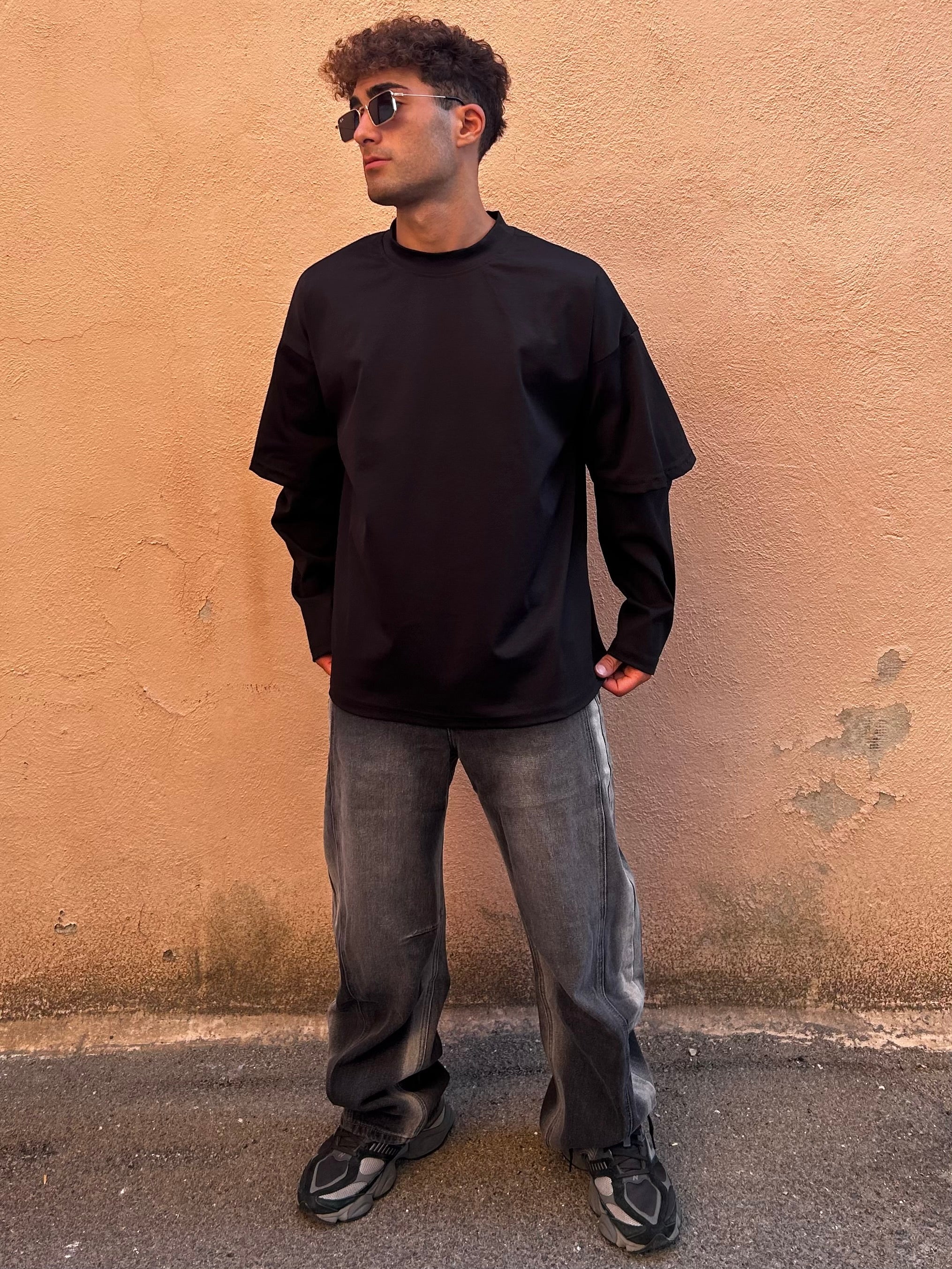 Long-sleeve nera