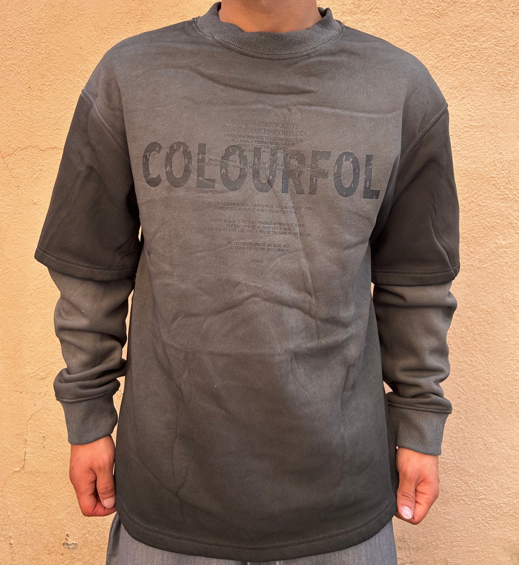 Maglia doppia manica Colourfol