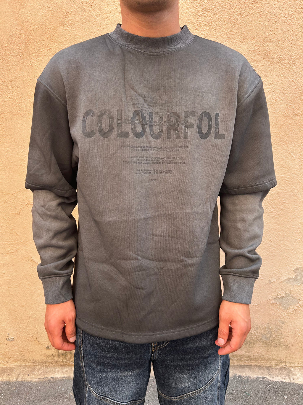 Maglia doppia manica Colourfol