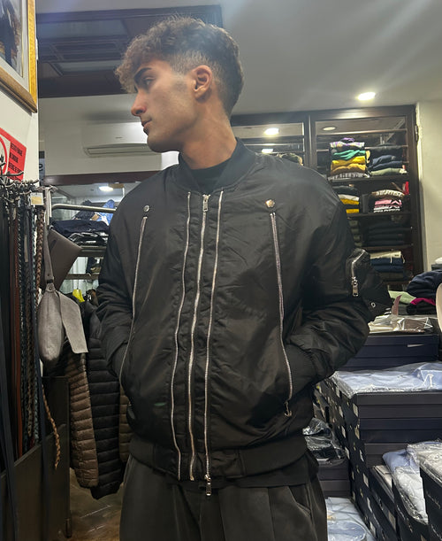 Bomber doppia zip