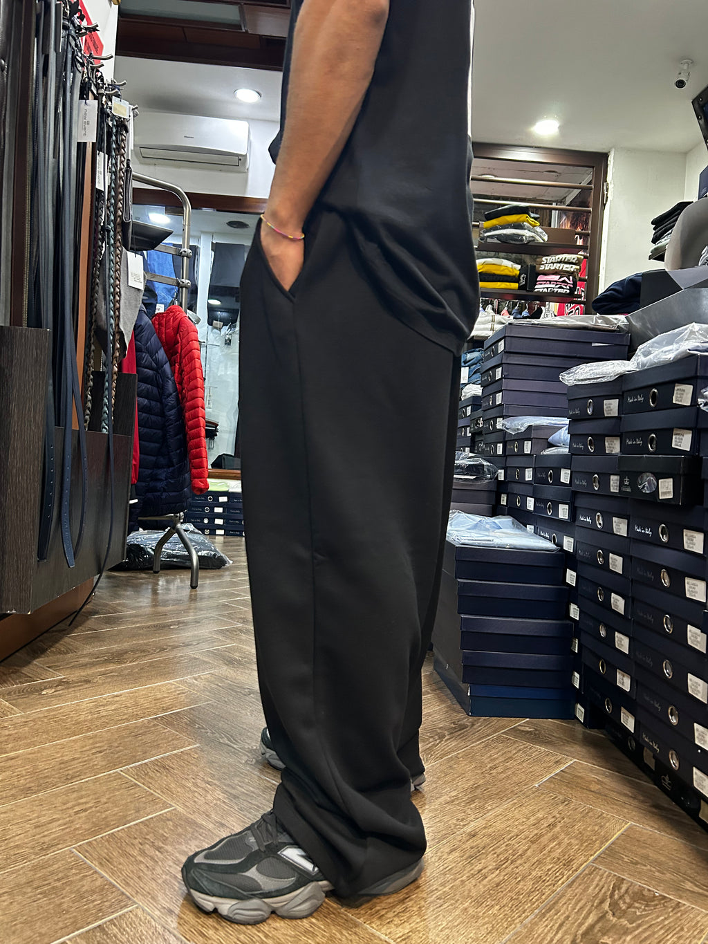Pantalone in tuta over