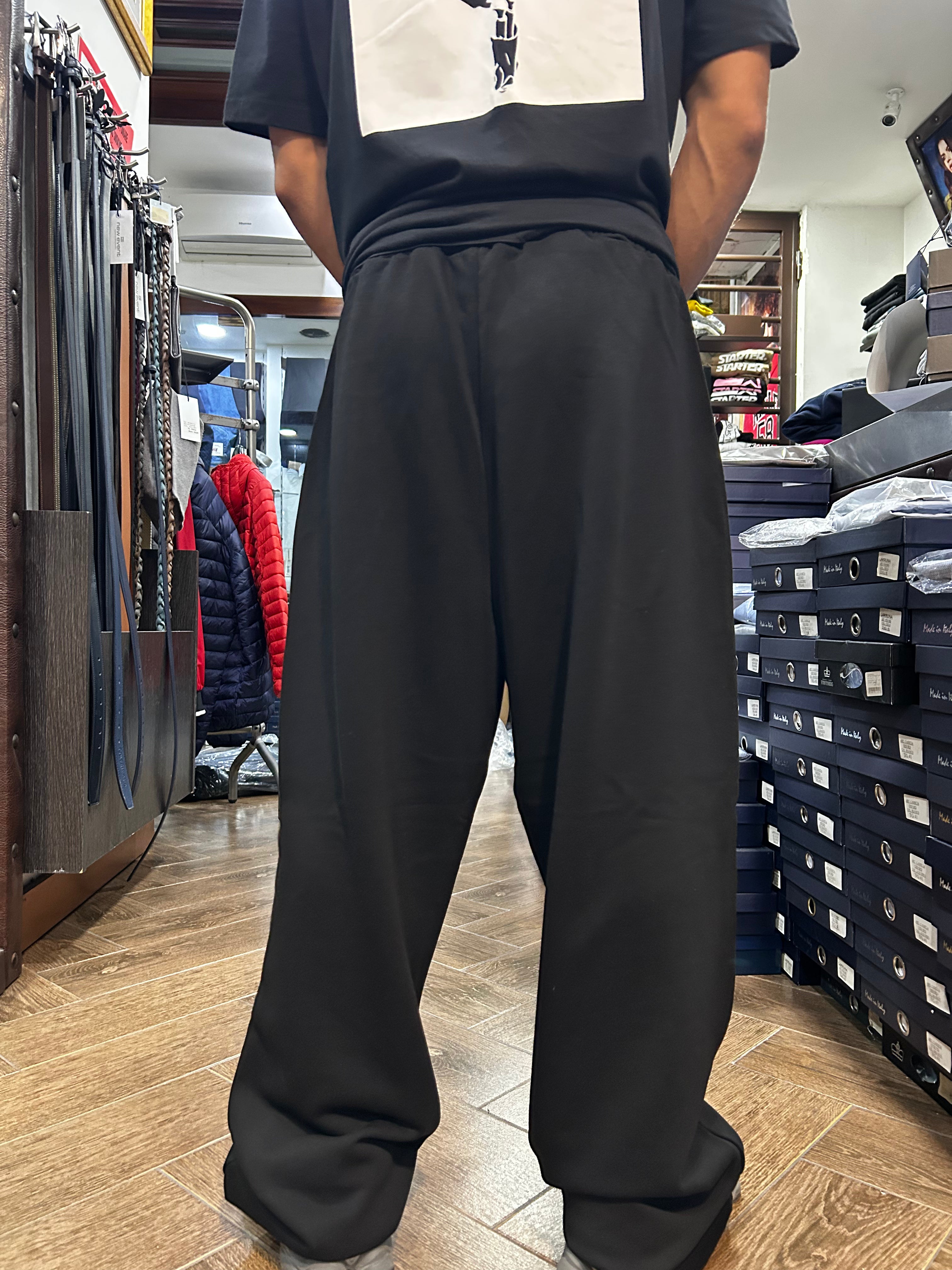 Pantalone in tuta over